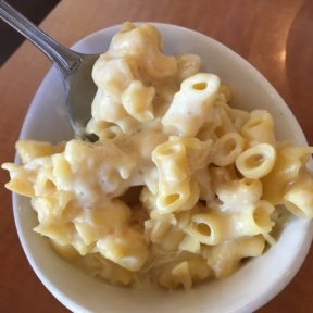 Gluten-free vegan mac & cheese from Native Foods Cafe